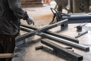 Millwork in construction