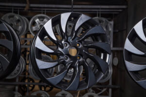 Powder coated wheels